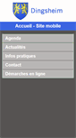 Mobile Screenshot of dingsheim.fr